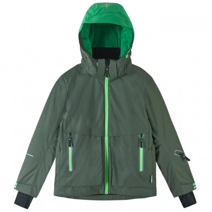 Detská zimná bunda Reima Tirro Junior tmavě zelená