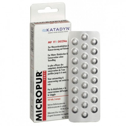 Dezinfekčné tablety Katadyn MicroPure Forte MF 1T