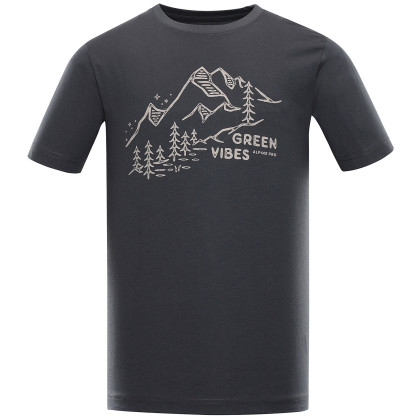 Pánske tričko Alpine Pro Natur šedá dk. Gray