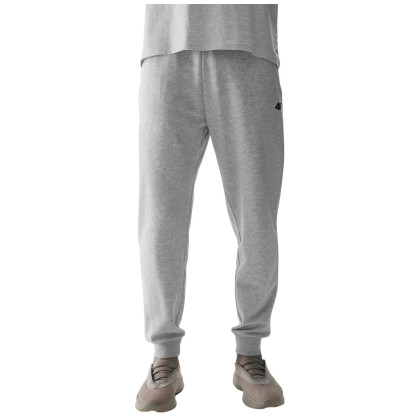 Pánske tepláky 4F Trousers Cas M603 svetlo sivá Cold Light Grey Melange