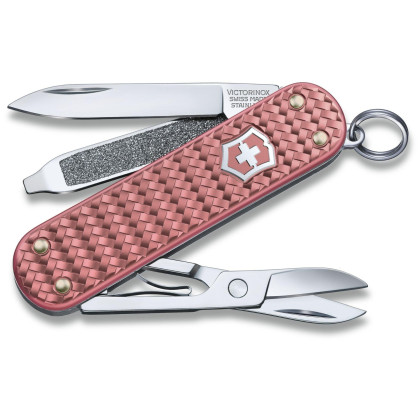 Zatvárací nôž Victorinox Classic Precious Alox ružová Gentle Rose