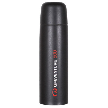 Termoska LifeVenture TiV Vacuum Flask 500 ml čierna