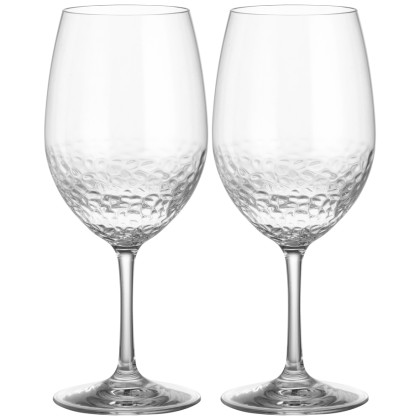 Poháre na víno Brunner Poháre na víno Brunner Wineglass Hammered - 2ks priehľadná