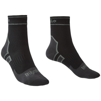 Nepremokavé ponožky Bridgedale Storm Sock LW Ankle čierna Black/