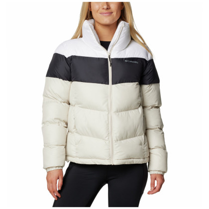 Dámska zimná bunda Columbia Puffect™ II Colorblock Jacket biela/čierna Dark Stone, Black, White