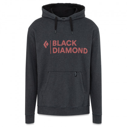Pánska mikina Black Diamond Stacked Logo Hoody