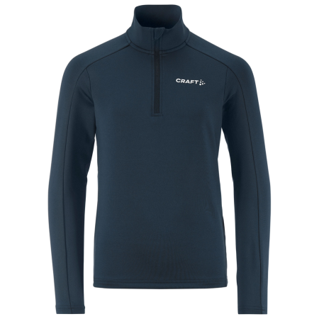 Detské funkčné tričko Craft Core Gain Midlayer Jr Blue tmavomodrá Blue