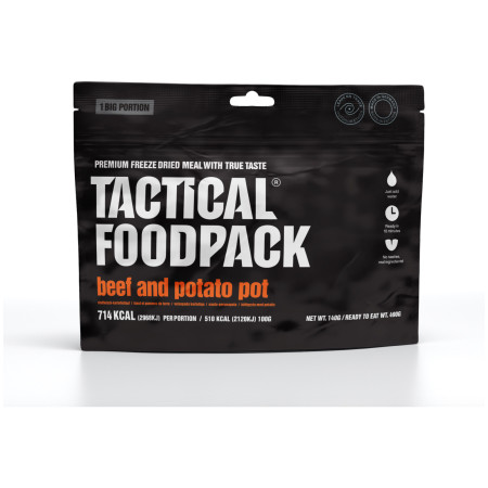 Hlavné jedlo Tactical Foodpack BIG Beef and Potato Pot 140g