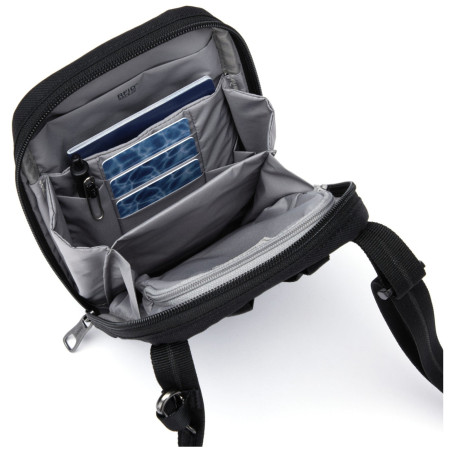 Taška cez rameno Pacsafe RFIDsafe Tech Crossbody