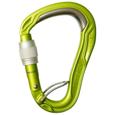 Karabína Edelrid HMS Bulletproof Screw FG II zelená