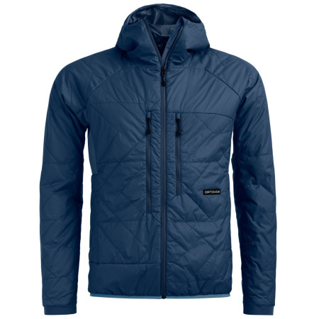 Pánska bunda Ortovox Venet Swisswool 60 Jacket modrá Blue Nunatak