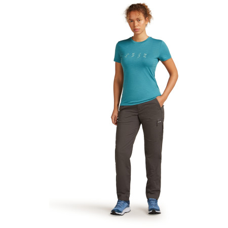 Dámske tričko Icebreaker Women Merino 150 Tech Lite SS Tee Snow Day