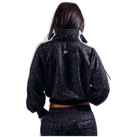 Dámska mikina Nebbia Half-Zip Leopard Sweatshirt Primal