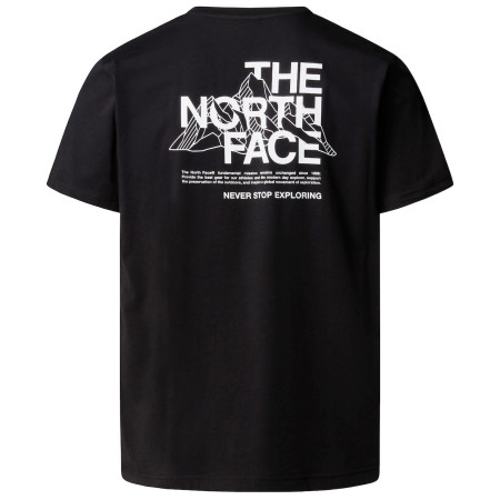 Pánske tričko The North Face M Mountain Sketch Ss Tee