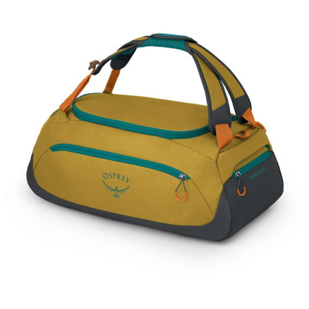 Cestovná taška Osprey Daylite Duffel 30 hnedá/modrá tumbleweed yellow/tunnel visn