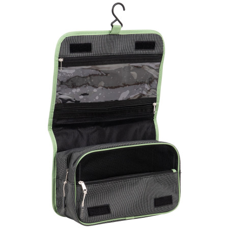 Kozmetická taška Bo-Camp Toilet bag foldable sivá