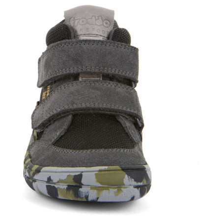 Detské celoročné barefoot topánky Froddo Barefoot Tex Fun Autumn Grey/Black