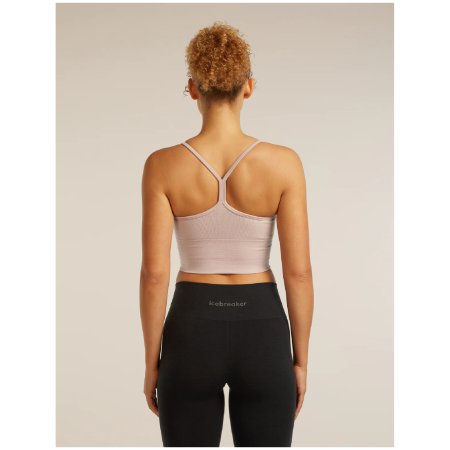 Športová podprsenka Icebreaker Merino Blend 260 Seamless Rib Strappy Tank