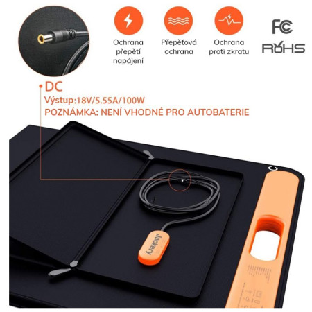 Solárny panel Jackery SolarSaga 100W