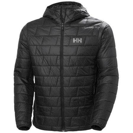 Pánska bunda Helly Hansen Lifaloft Hooded Insulator čierna 990 Black