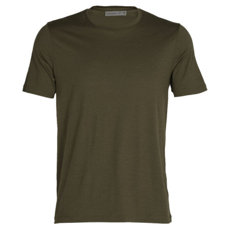 Pánske funkčné tričko Icebreaker Men Merino Core SS Tee zelená Loden