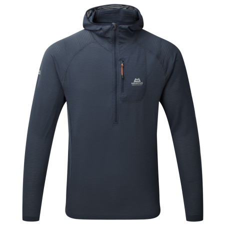 Pánska mikina Mountain Equipment Solar Eclipse Hooded Zip Tee-blue nights