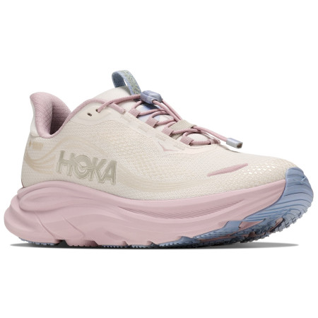Dámske bežecké topánky Hoka Clifton 11 GTX GLM svetloružová Alabaster / Pink Opal