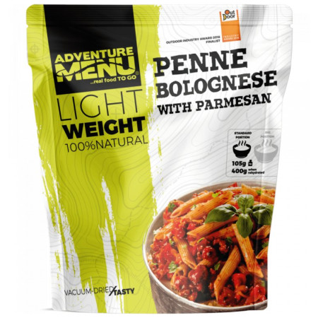 Dehydrované jedlo Adventure Menu Penne s Boloňskou omáčkou 400 g