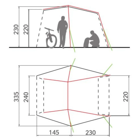 Predstan Vaude Drive Van