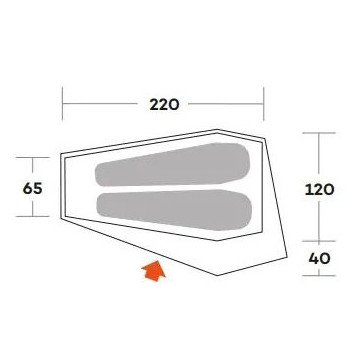 Turistický stan Ferrino Piuma 2