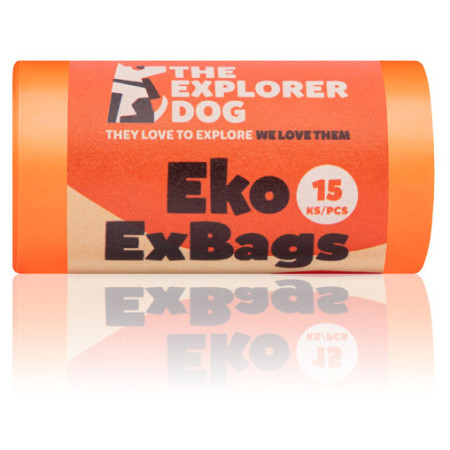 Vrecká na psie výkaly Explorer Dog Eko Exbags 60 ks