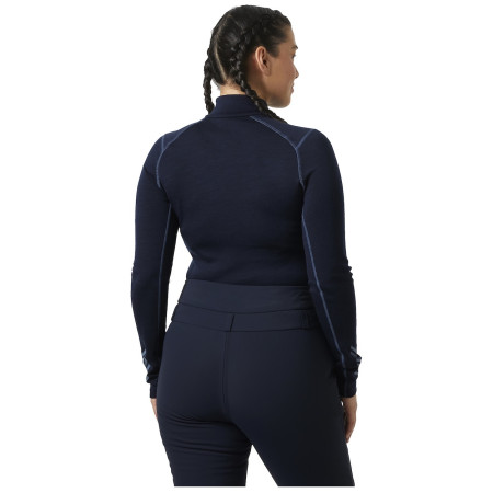 Dámske funkčné tričko Helly Hansen W Lifa Merino Midw Gra 1/2 Zip