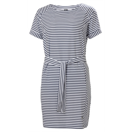 Dámske šaty Helly Hansen W Thalia Summer Dress biela/modrá 598 Navy Stripes