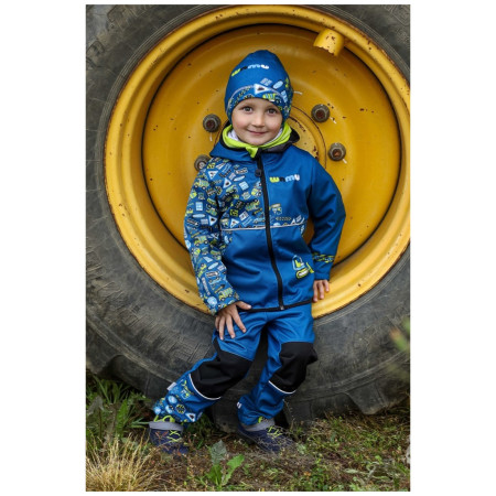 Detské softshellové nohavice WAMU Bagr