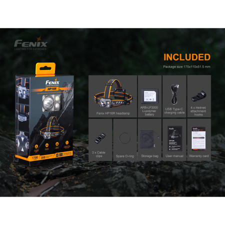 Čelovka Fenix HP16R