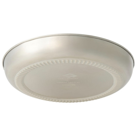 Tanier Sea to Summit Detour Stainless Steel Plate béžová Moonstruck Grey