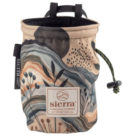 Vrecko na magnézium SIERRA Climbing Element Series sivá/hnedá