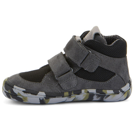 Detské celoročné barefoot topánky Froddo Barefoot Tex Fun Autumn Grey/Black