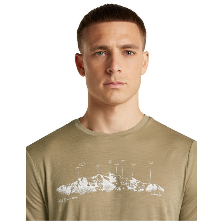 Pánske tričko Icebreaker Men Merino 150 Tech Lite SS Tee The Peaks