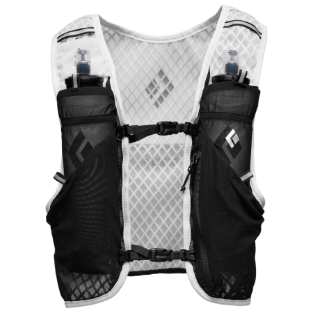 Bežecká vesta Black Diamond Distance 2 Hydration Vest sivá/čierna Alloy