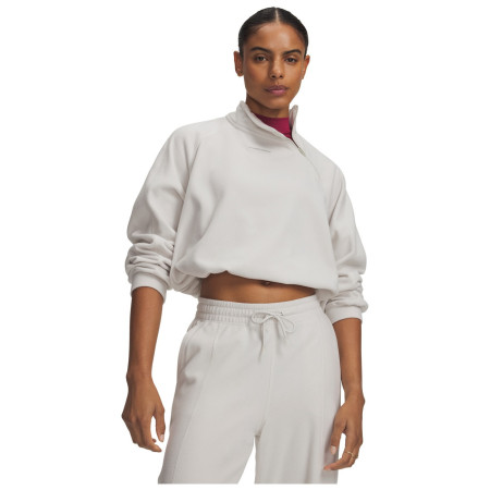 Dámska mikina Under Armour UA Performance Fleece QZ biela