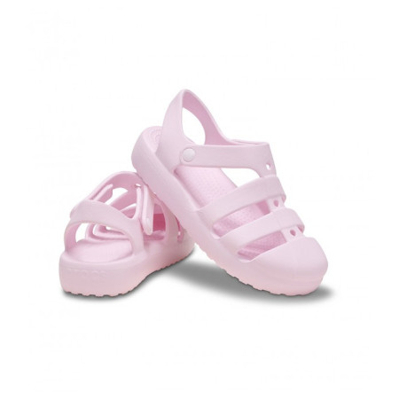 Detské sandále Crocs Classic Fisherman Pink Milk
