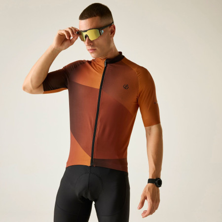 Pánsky cyklistický dres Dare 2b Lightning Short Sleeve Printed Jersey