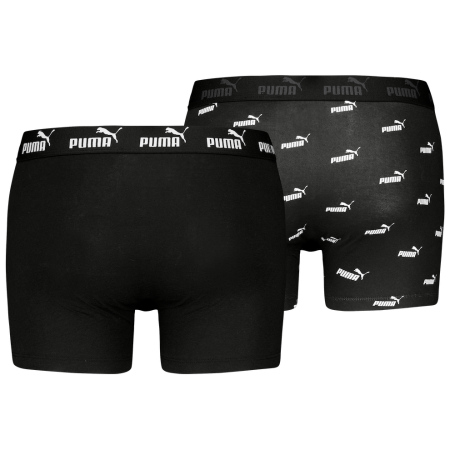 Pánske boxerky Puma Elements Logo Print Boxers 2P