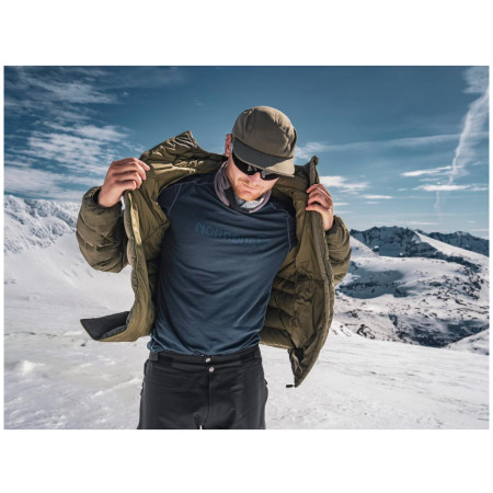 Pánska páperová bunda Norrona femund down700 Zip Hood