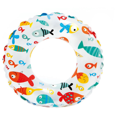 Kruh Intex Lively Print Swim Ring 59230NP žltá CoralReefFish