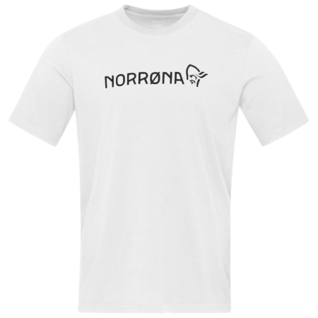 Pánske tričko Norrona 29 cotton Norrøna viking T-shirt biela Pure White