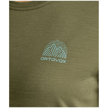 Dámske funkčné tričko Ortovox 120 Cool Tec Mtn Stripe Ts W