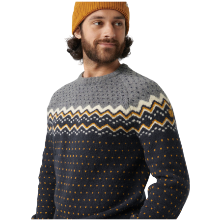 Pánsky sveter Fjällräven Övik Knit Sweater M