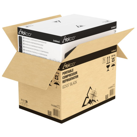 Kompresorová chladnička Yolco GCX37